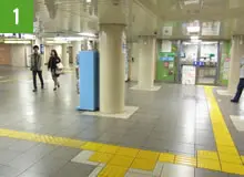 東京メトロ 新橋駅ルート①