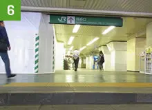 東京メトロ 新橋駅ルート⑥