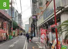 東京メトロ 新橋駅ルート⑦