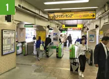 JR山手線 浜松町駅ルート①