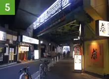 JR新橋駅 汐留口ルート⑤